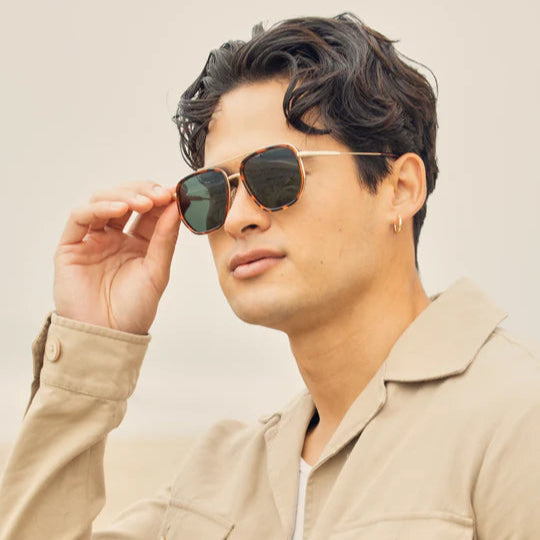 Crystal Brown & Tortoise Sunglasses