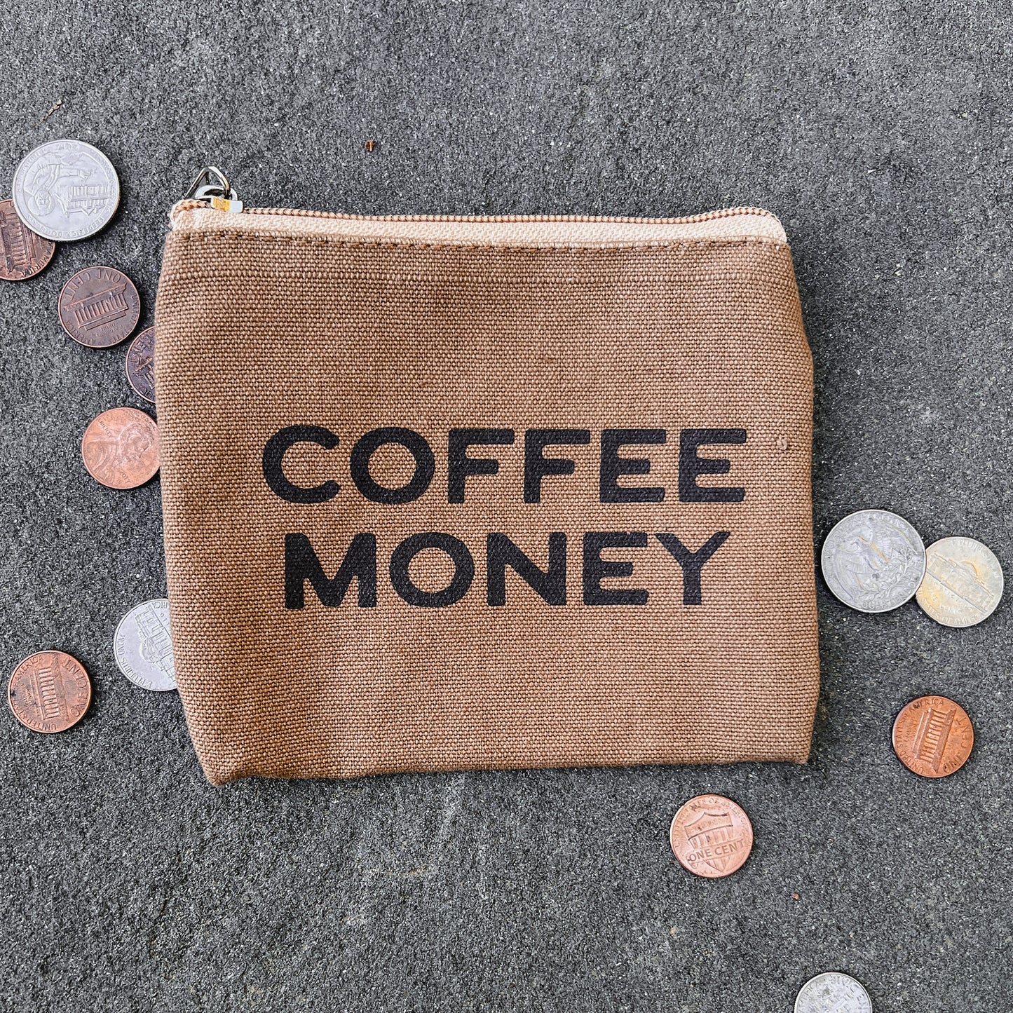 Coffee Money Pouch