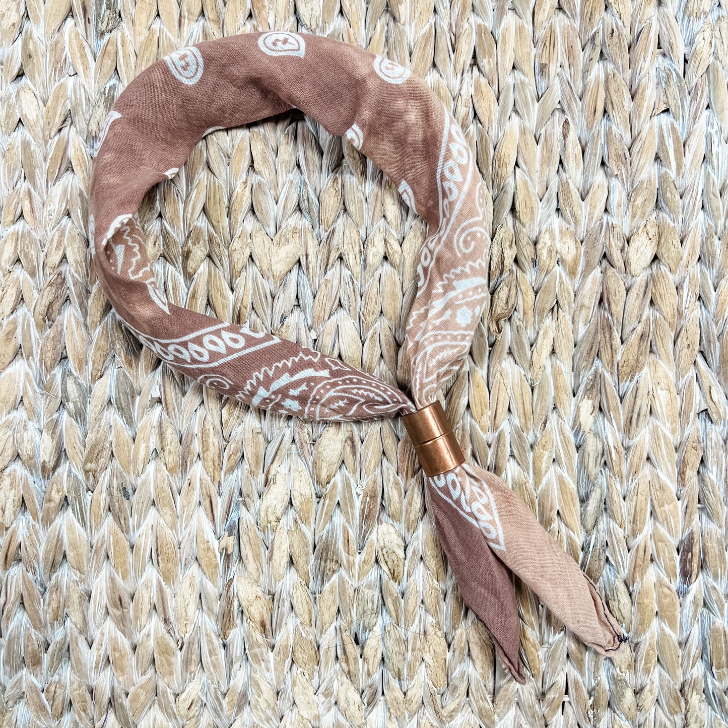 Distressed Bandana with Slide