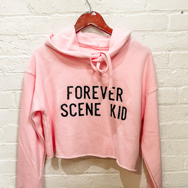 Forever Scene Kid Crop Hoodie