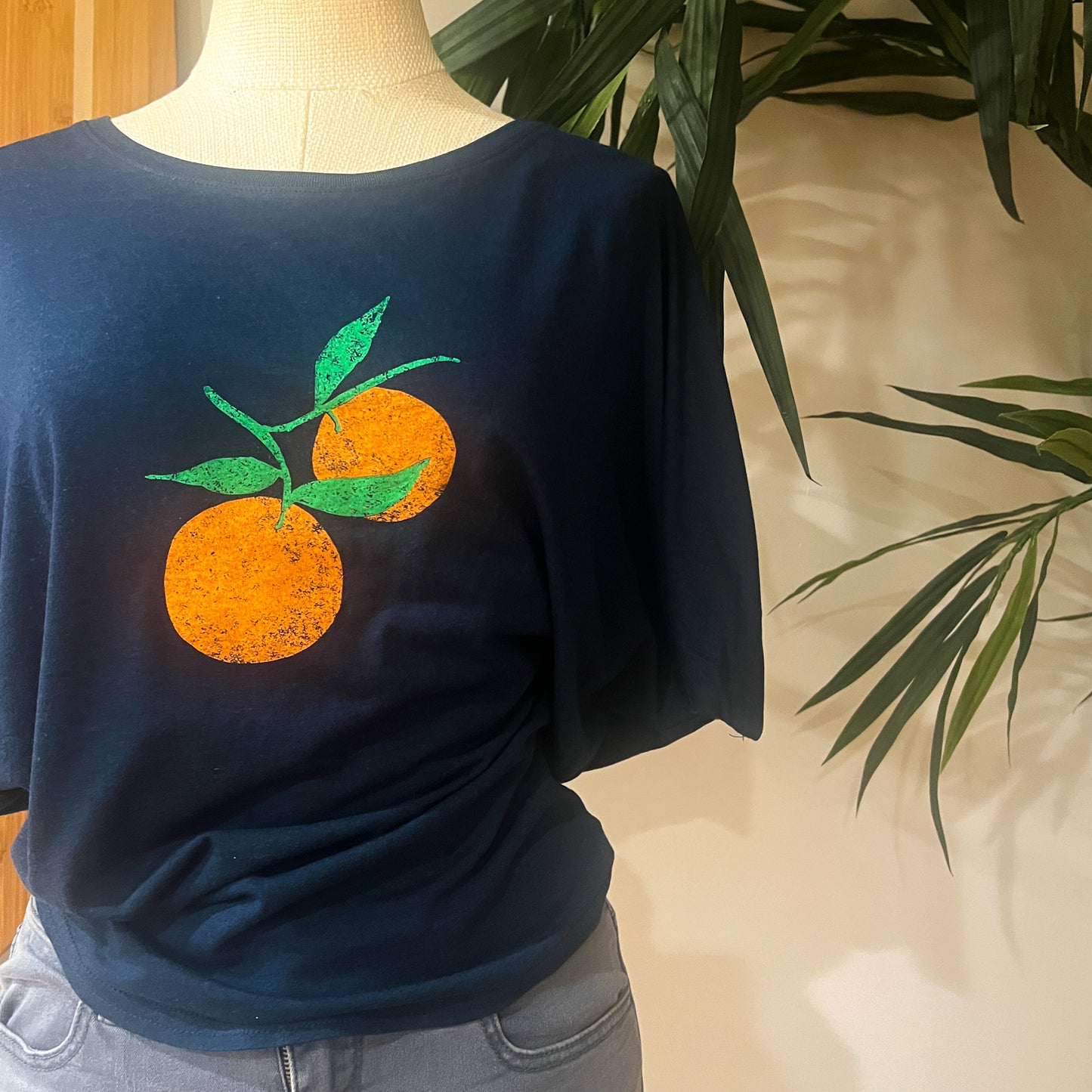 Oranges Dolman Blousy Tee