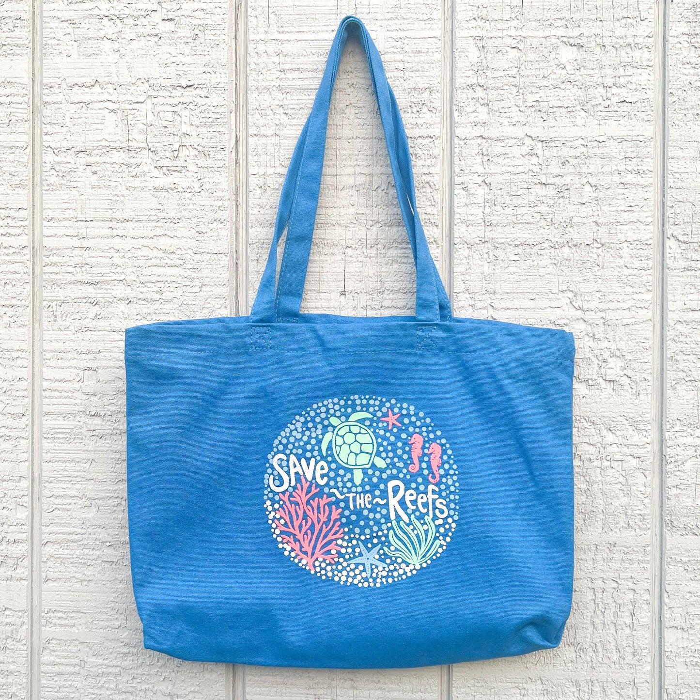 Save The Reefs Tote Bag