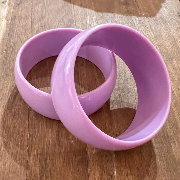 Lilac Chunky Bangle