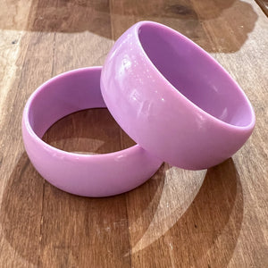 Lilac Chunky Bangle