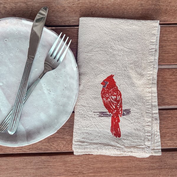 Cardinal Cloth Napkins - set of 4