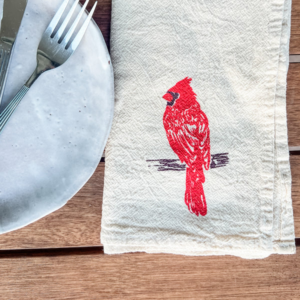 Cardinal Cloth Napkins - set of 4