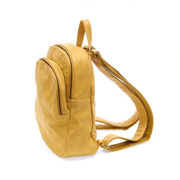 Yellow Frankie Soft Backpack