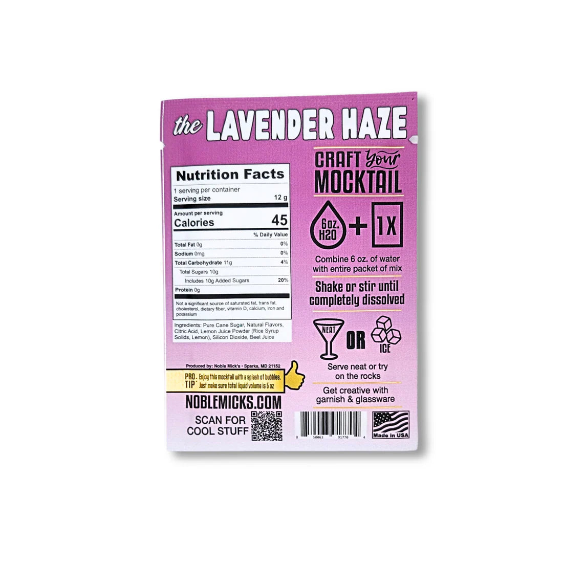 Lavender Haze Mocktail