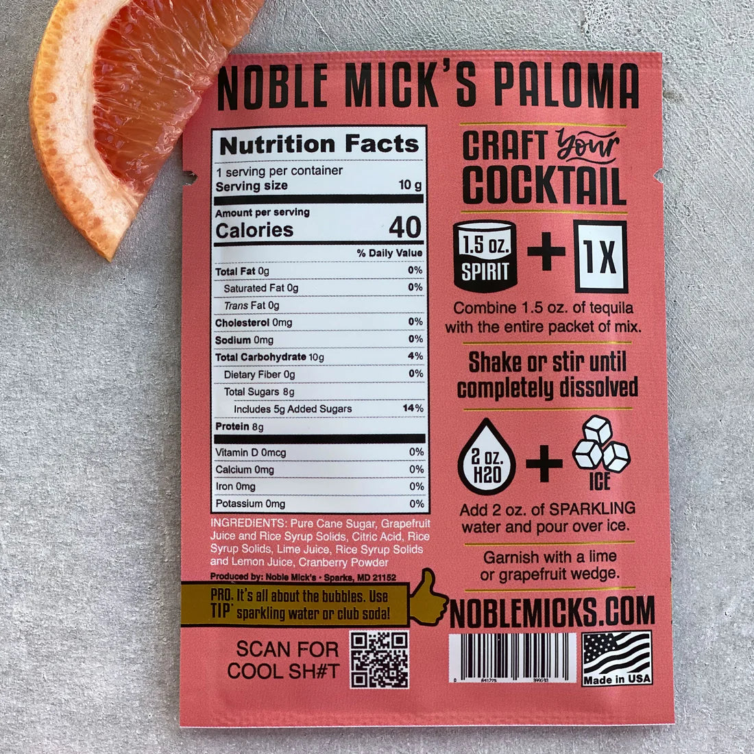 Paloma Cocktail Mix