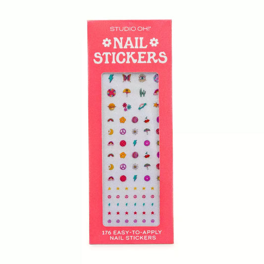 Peace Out Nail Stickers