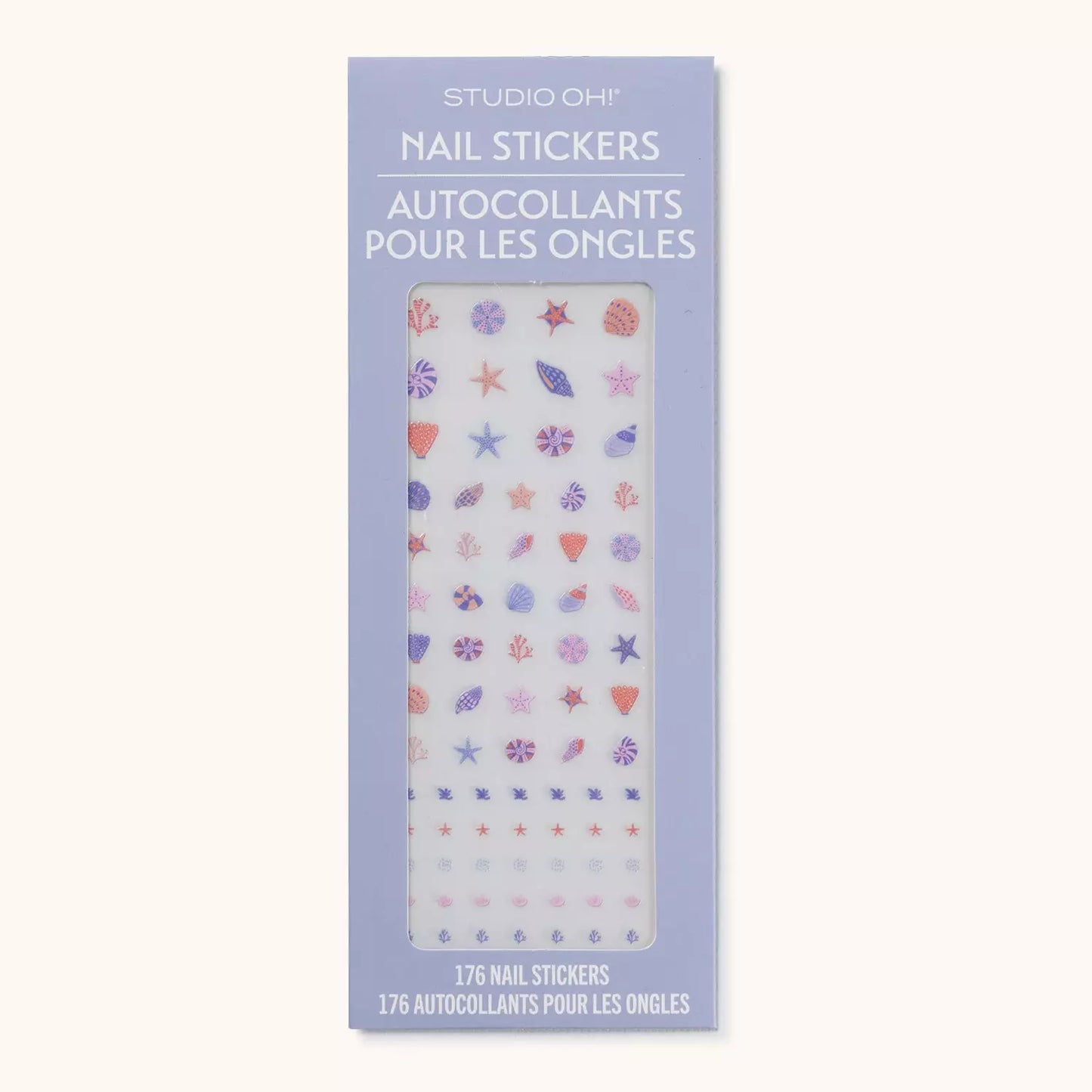 Seashell Bonanza Nail Stickers