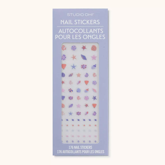 Seashell Bonanza Nail Stickers