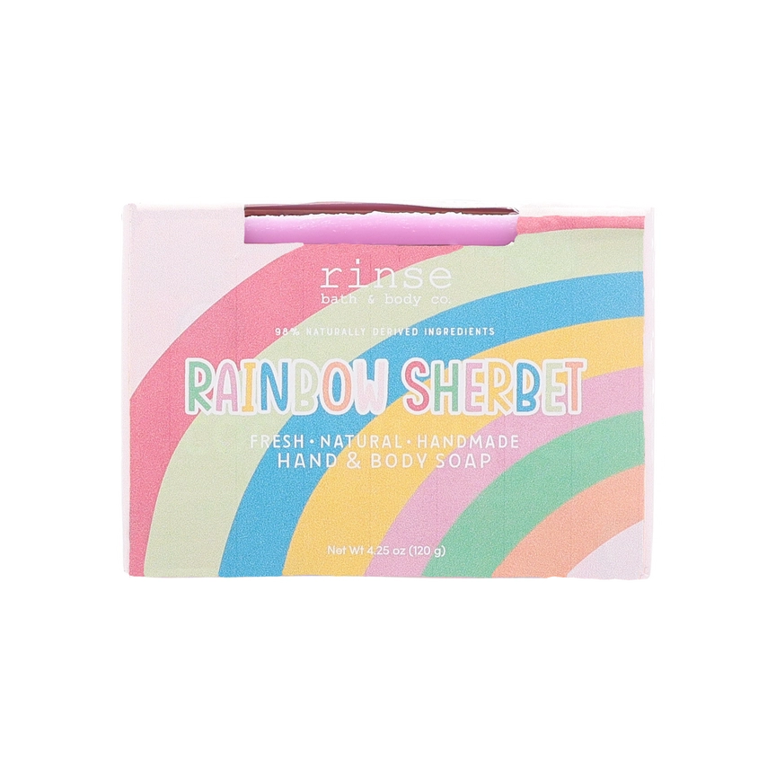 Rainbow Sherbert Soap