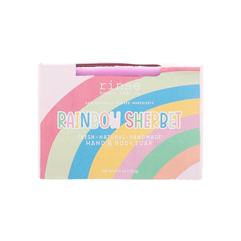 Rainbow Sherbert Soap