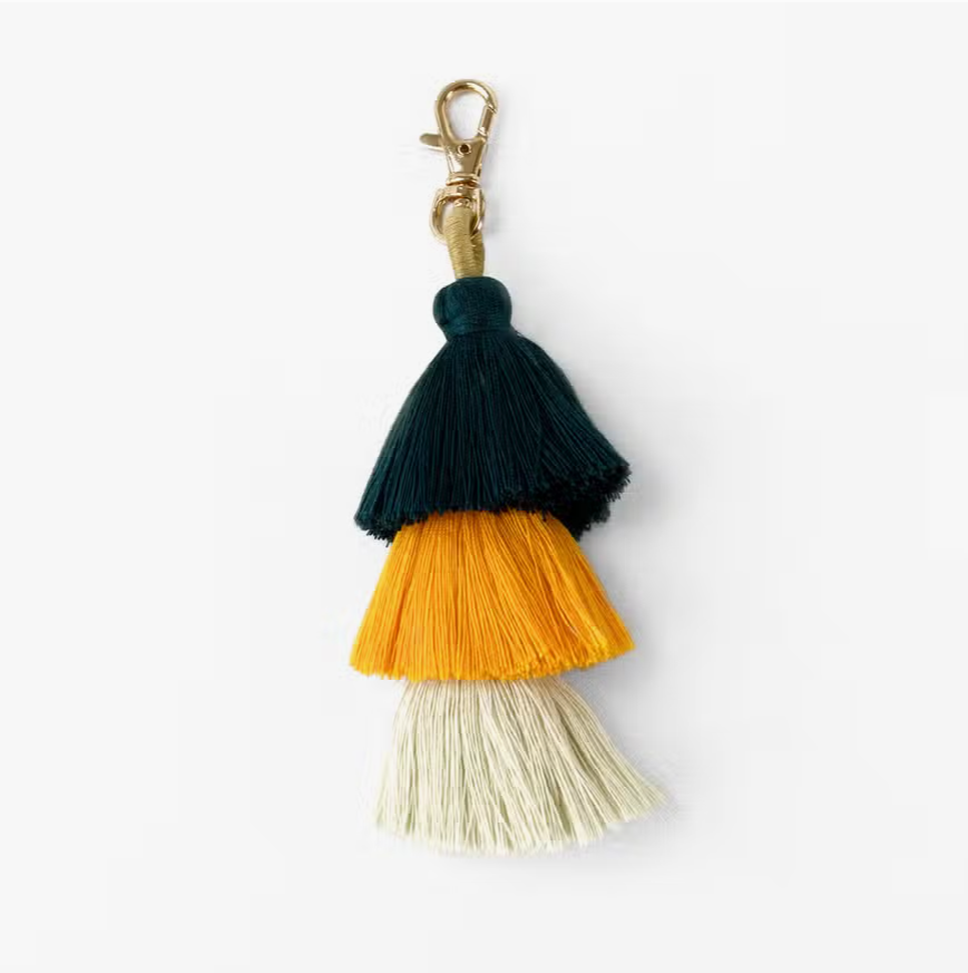 Macrame Tassel Keychain