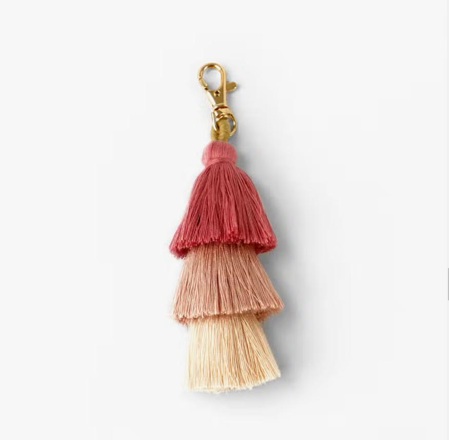 Macrame Tassel Keychain