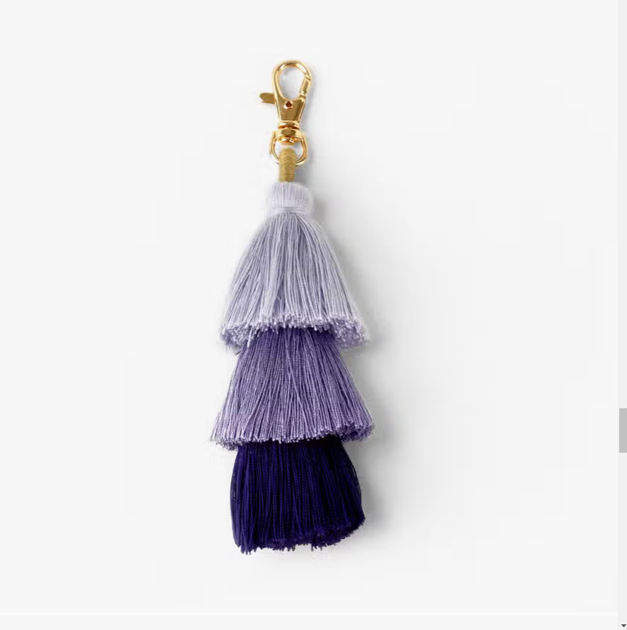 Macrame Tassel Keychain