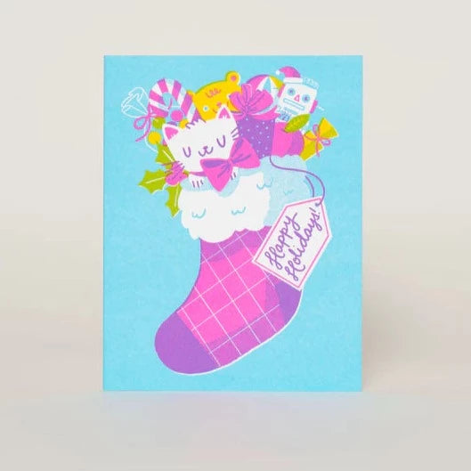 Stocking Stuffer Greeting Card