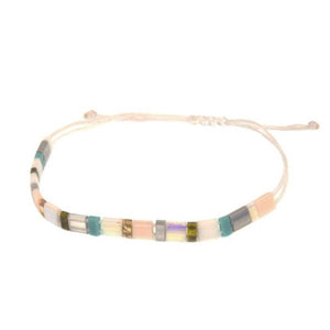 Miyuki Bead Bracelet in Pearl
