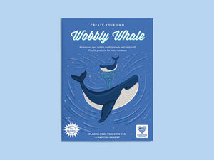 Wobbly Whale Origami Kit