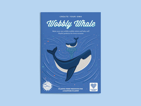 Wobbly Whale Origami Kit