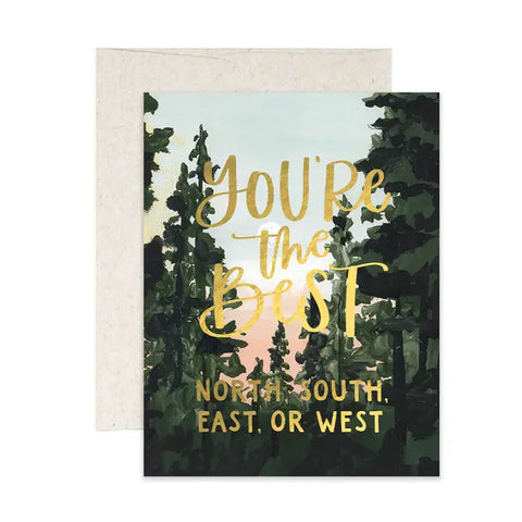 You're The Best Greeting Card