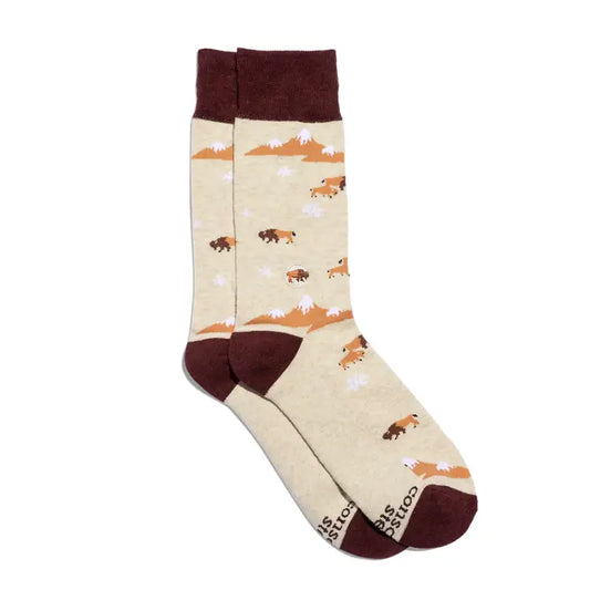 Socks That Save Bison