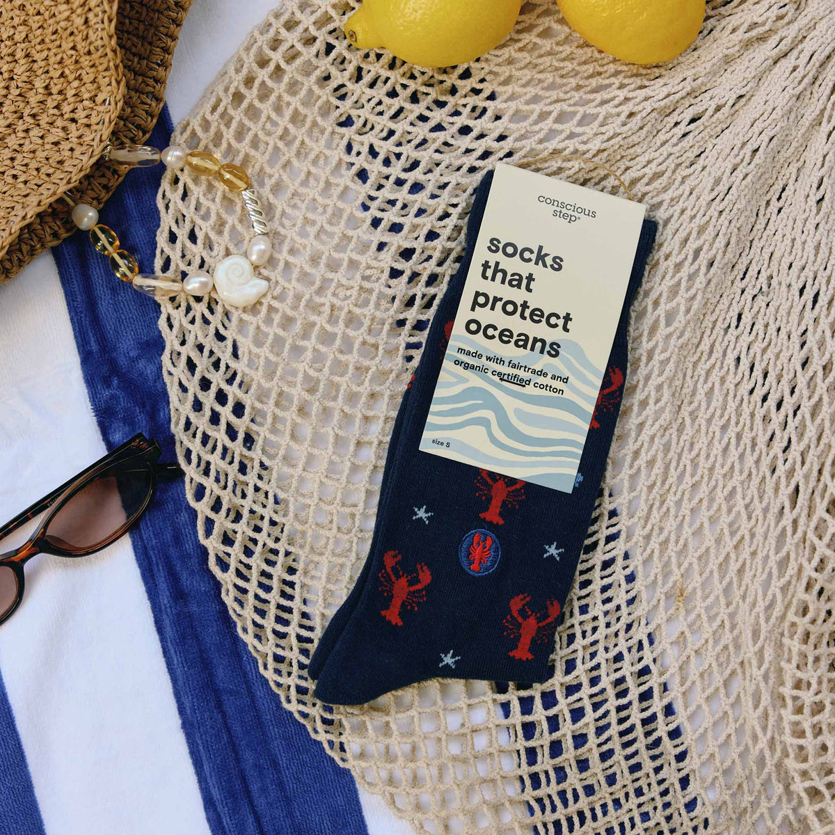 Navy Lobsters  | Socks that Protect Oceans