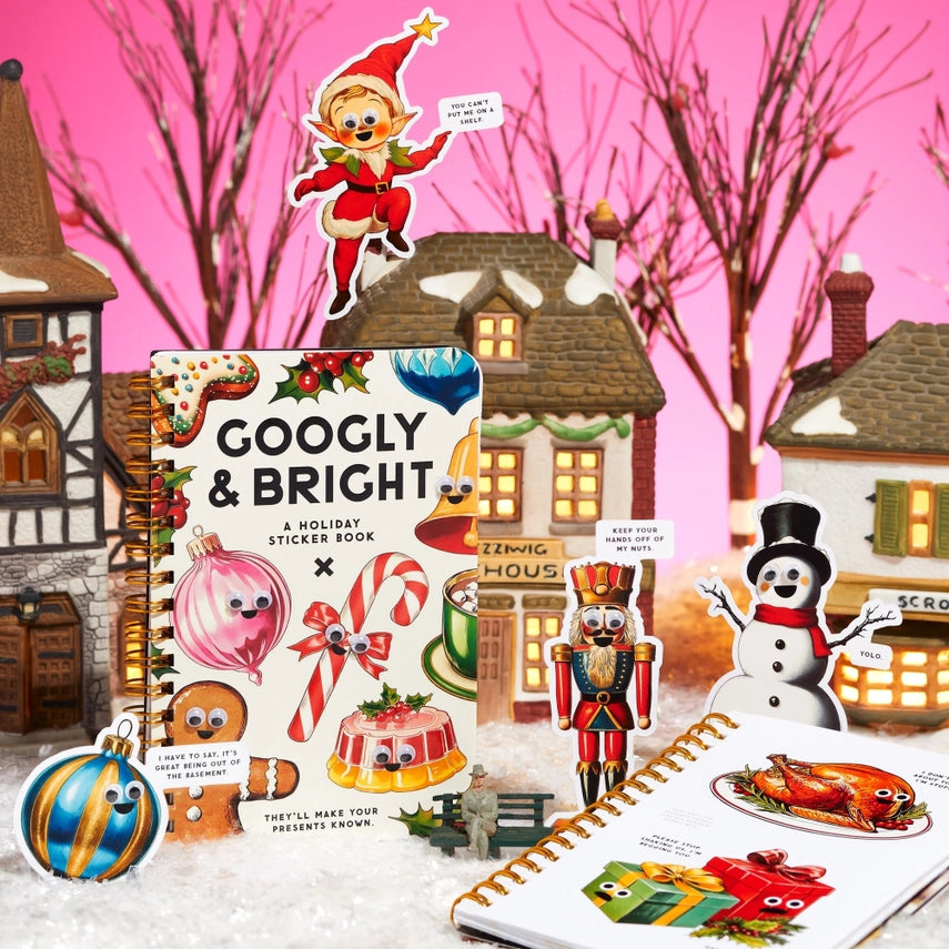 Googly & Bright Holiday Sticker Book
