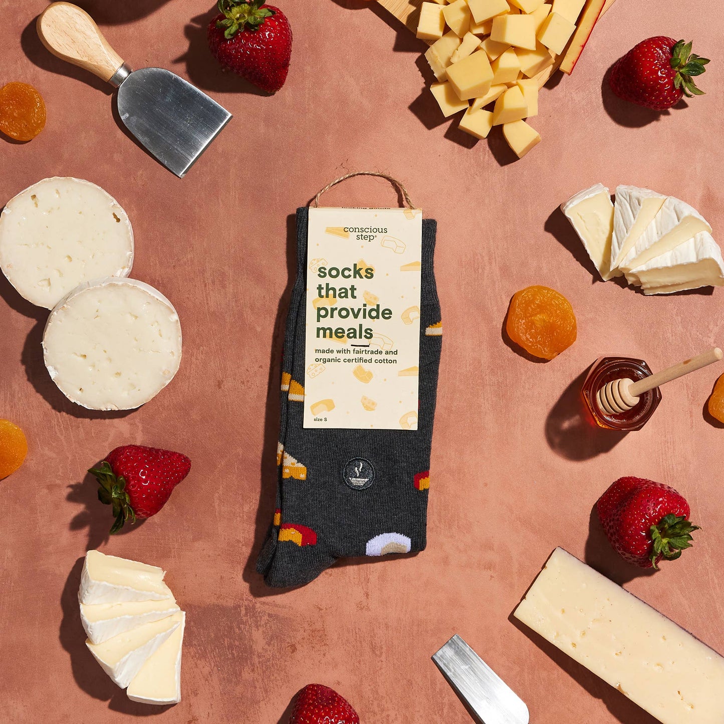 Socks that Provide Meals / Cheese