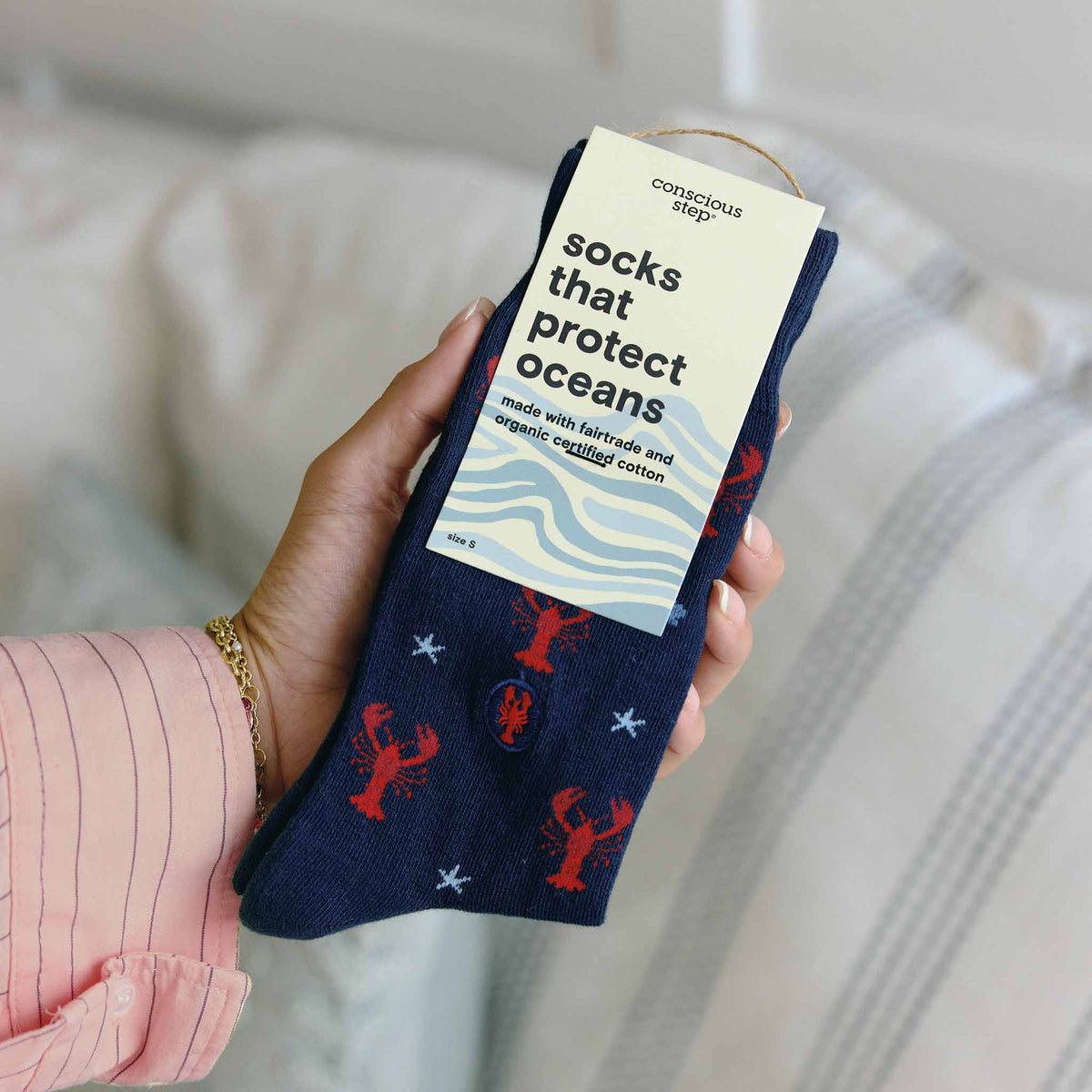 Navy Lobsters  | Socks that Protect Oceans