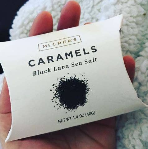 Black Lava Sea Salt Caramels