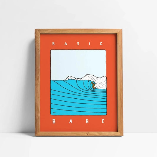 Basic Babe Print