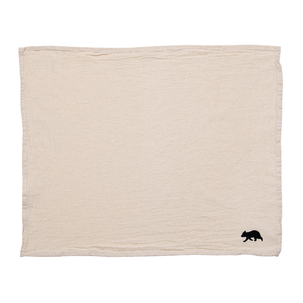 Black Bears Cloth Napkins - set of 4