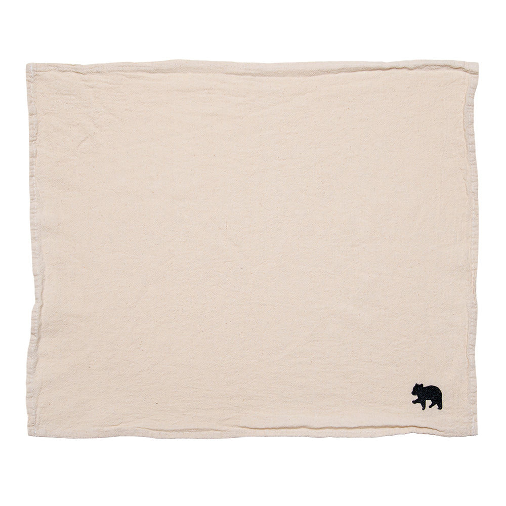 Black Bears Cloth Napkins - set of 4