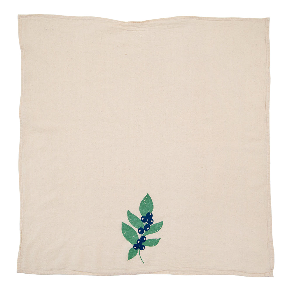 Blueberries Tea Towel