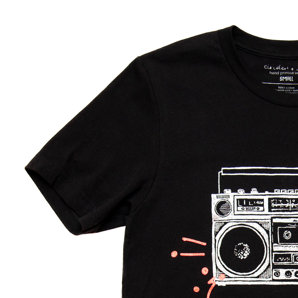 Boom Box Tee