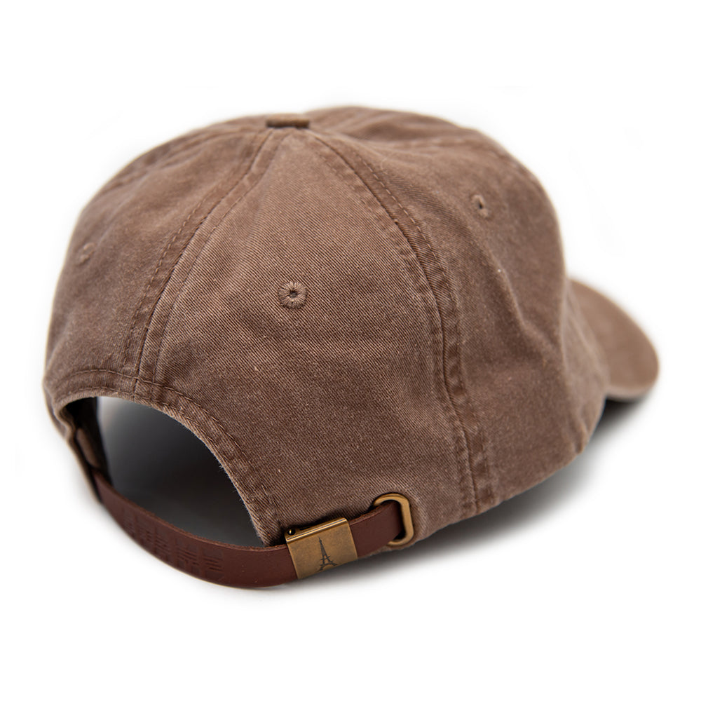 Brown Bear Washed Cotton Cap