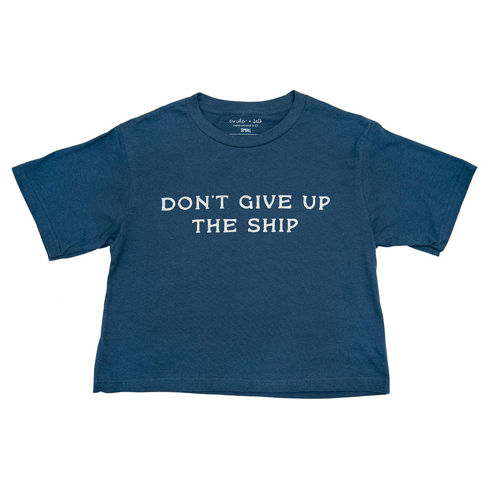 Don't Give Up The Ship Boxy Tee