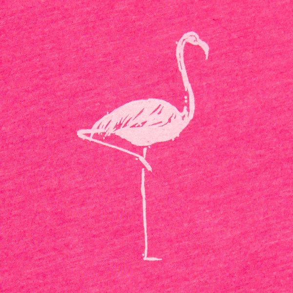Flamingo Girls Princess-Cut Tee