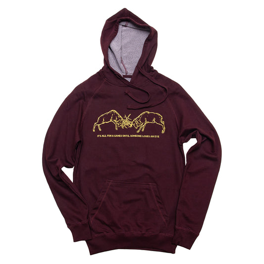 Fun & Games Sparring Elk Hoodie