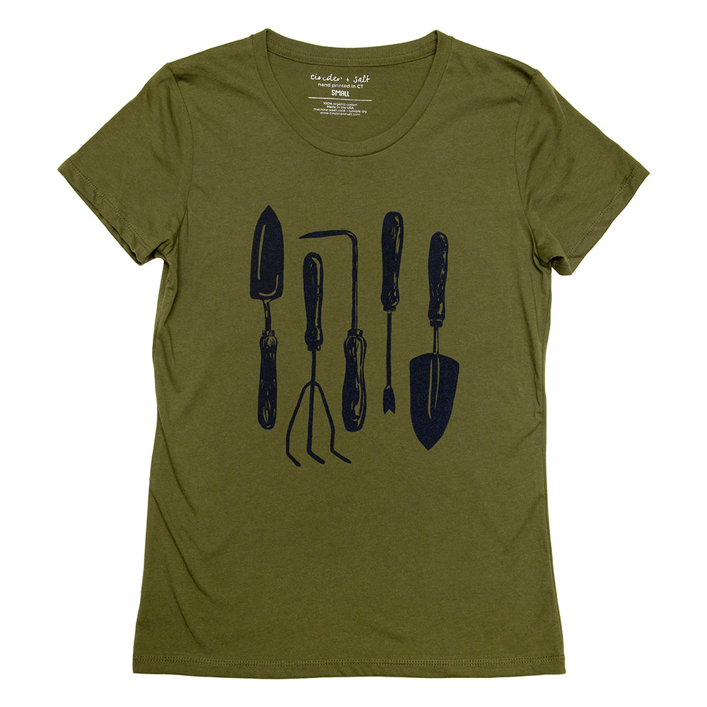 Garden Tools Ladies Eco Tee