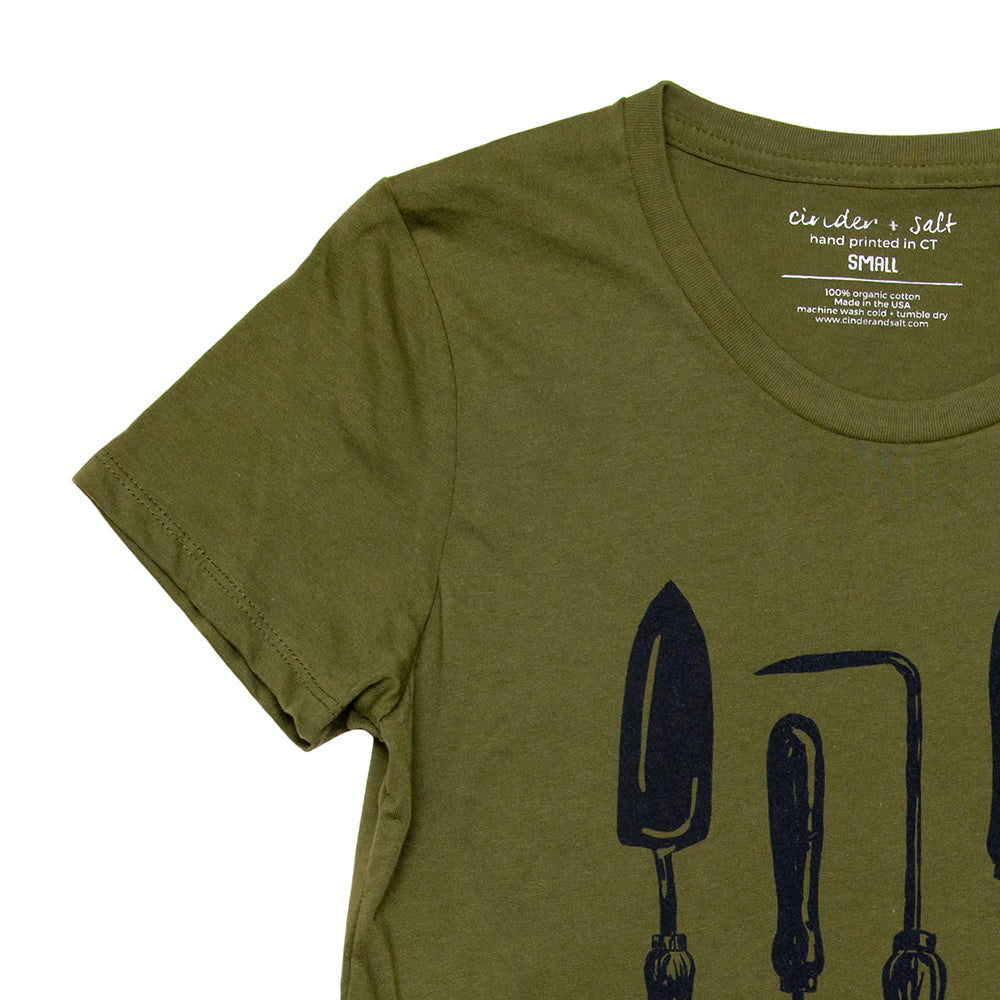 Garden Tools Ladies Eco Tee