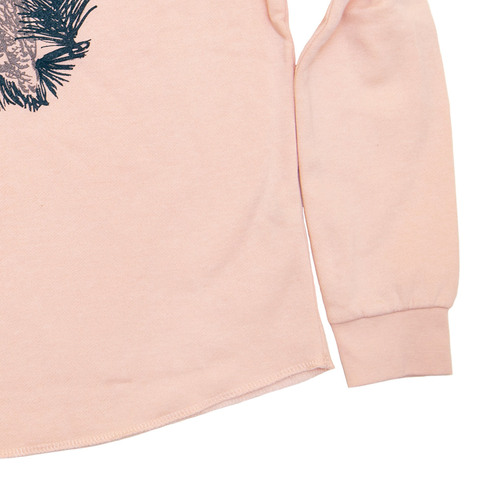 Horned Owl Ladies Crew Sweatshirt