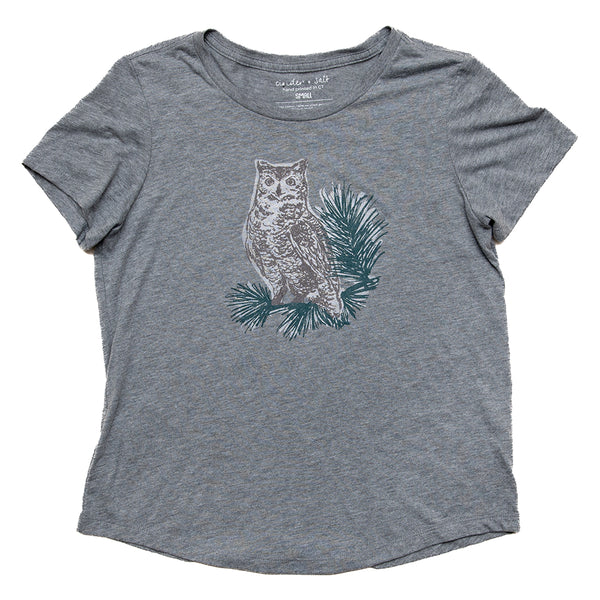 Horned Owl Drape Tee