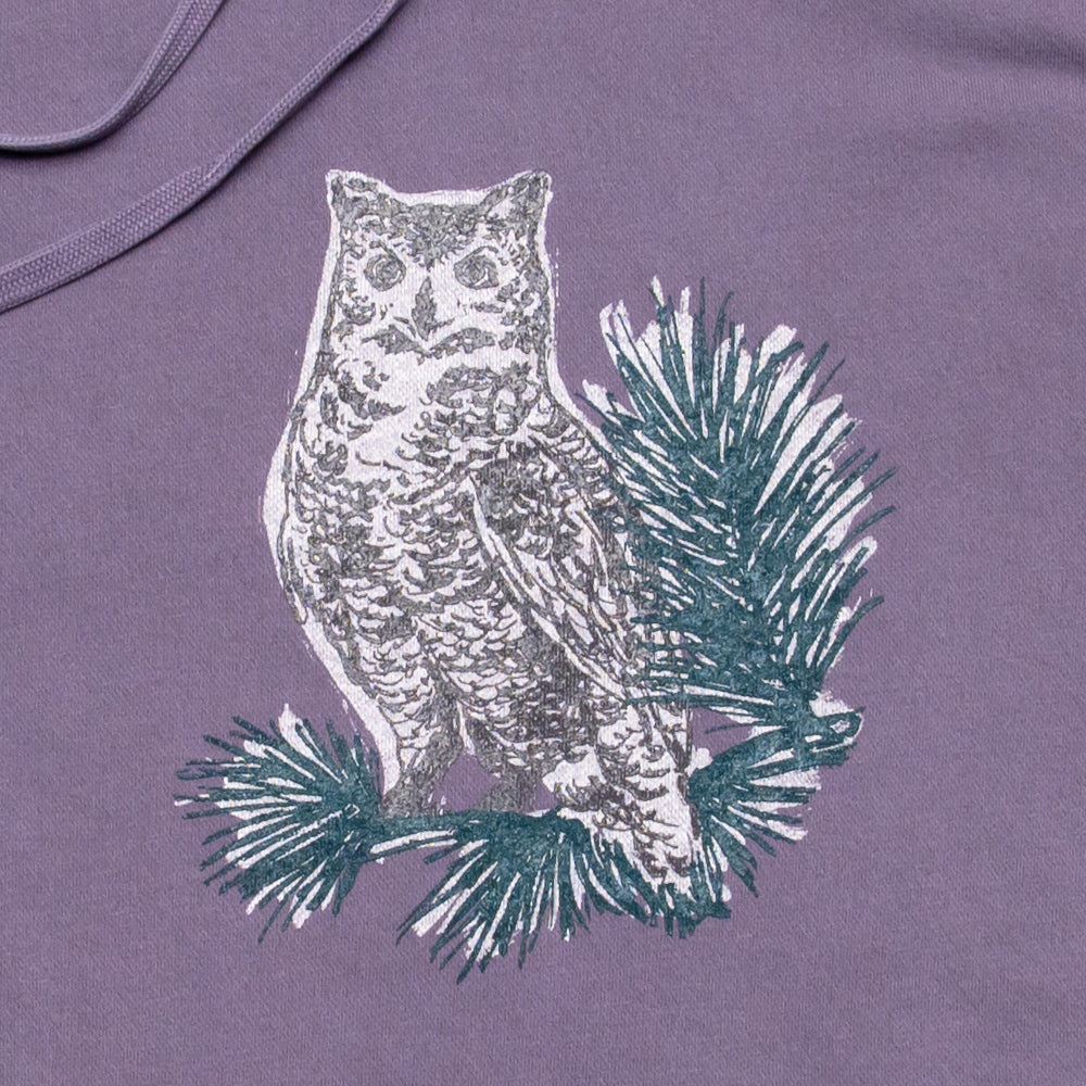 Horned Owl Washed Hoodie