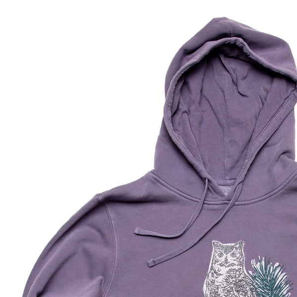 Horned Owl Washed Hoodie