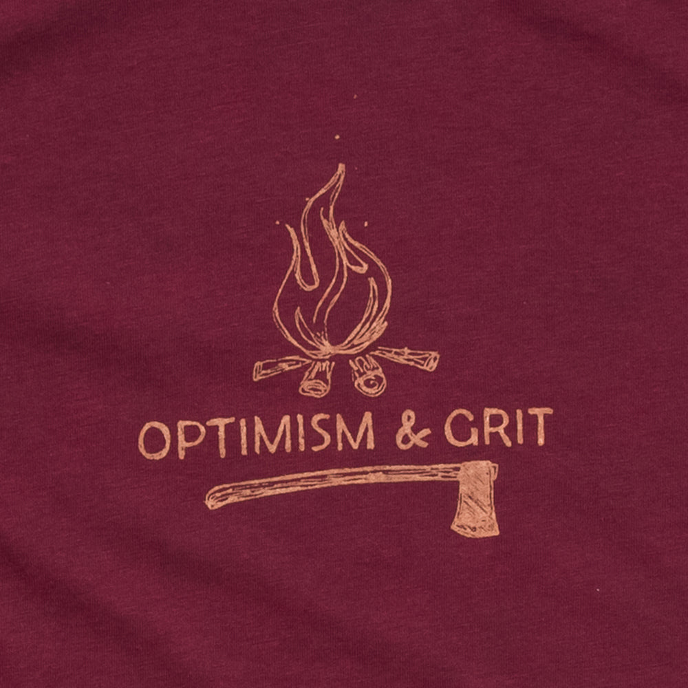 Optimism & Grit Long Sleeve Tee