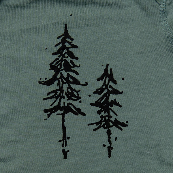 Pine Trees Onesie