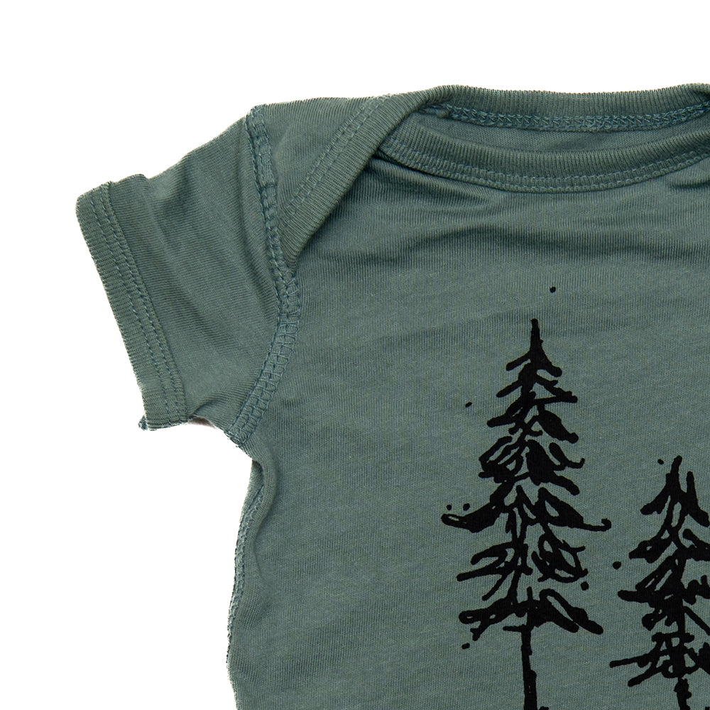 Pine Trees Onesie